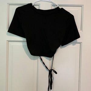 Backless Shein Top